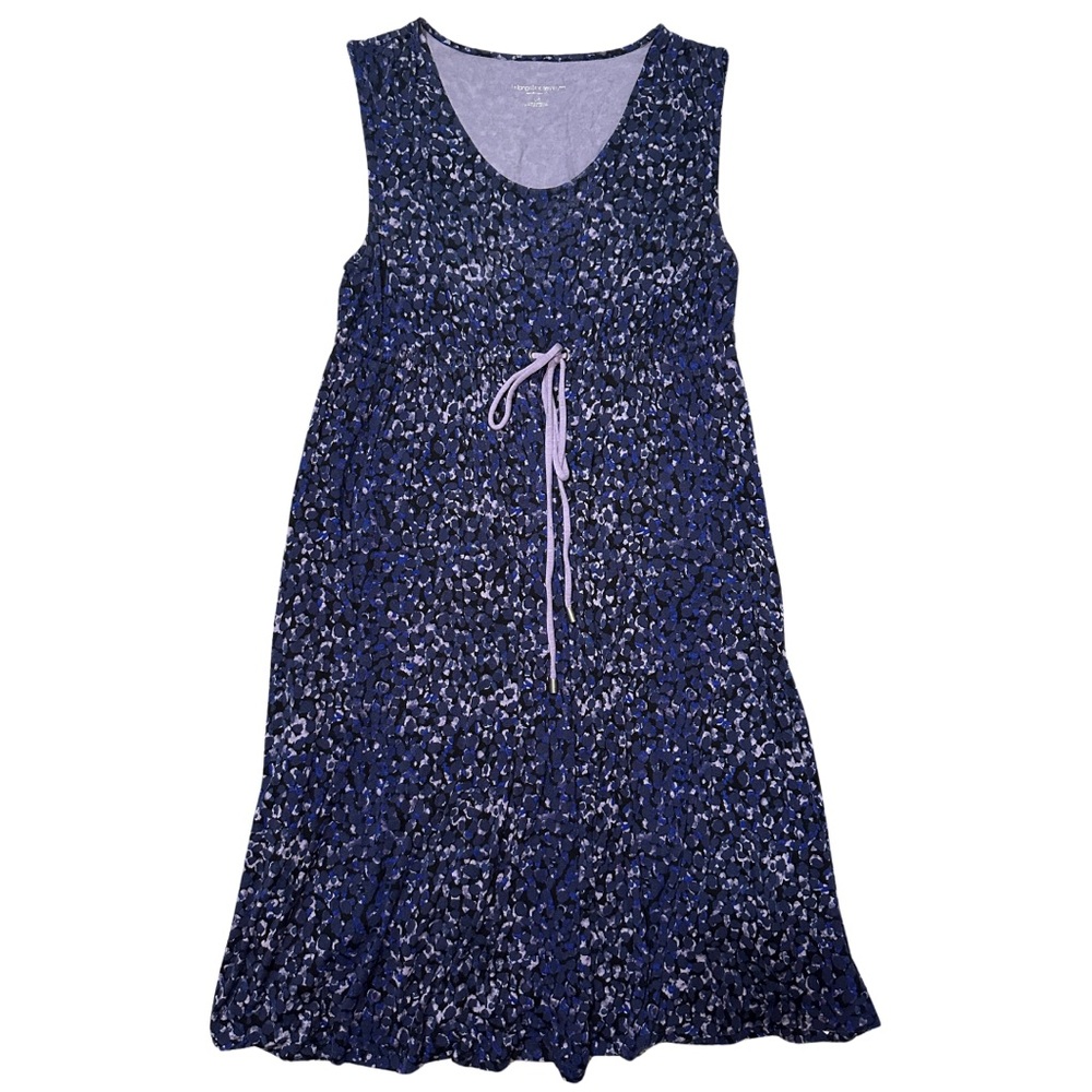 Blue and Purple Liz Lange Maternity Dress Size Large